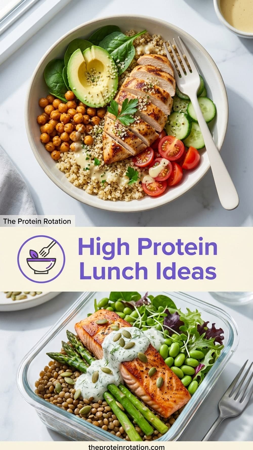 High Protein Lunch Ideas