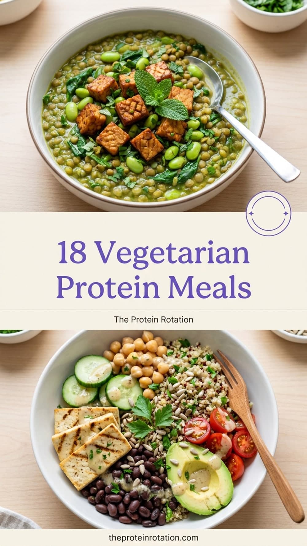18 Vegetarian Protein Meals