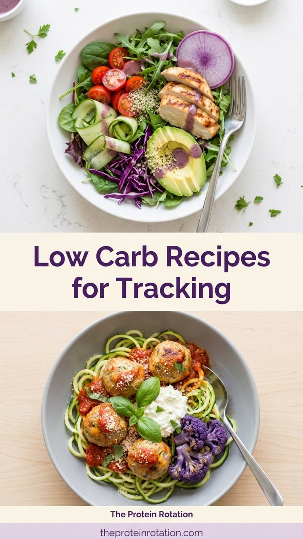 Low Carb Recipes for Tracking
