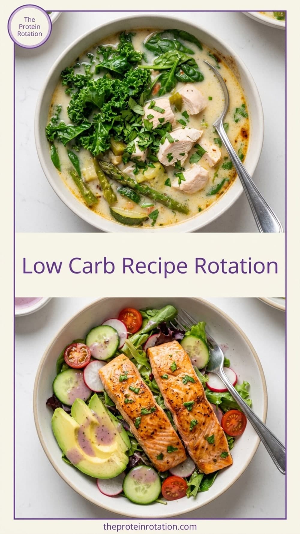 Low Carb Recipe Rotation