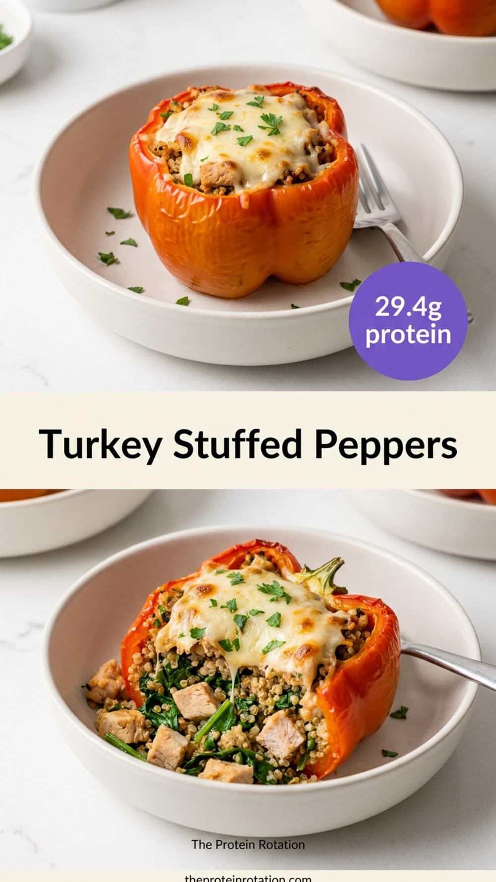 Turkey Stuffed Peppers