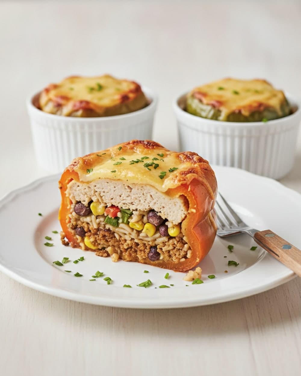 Turkey Stuffed Peppers