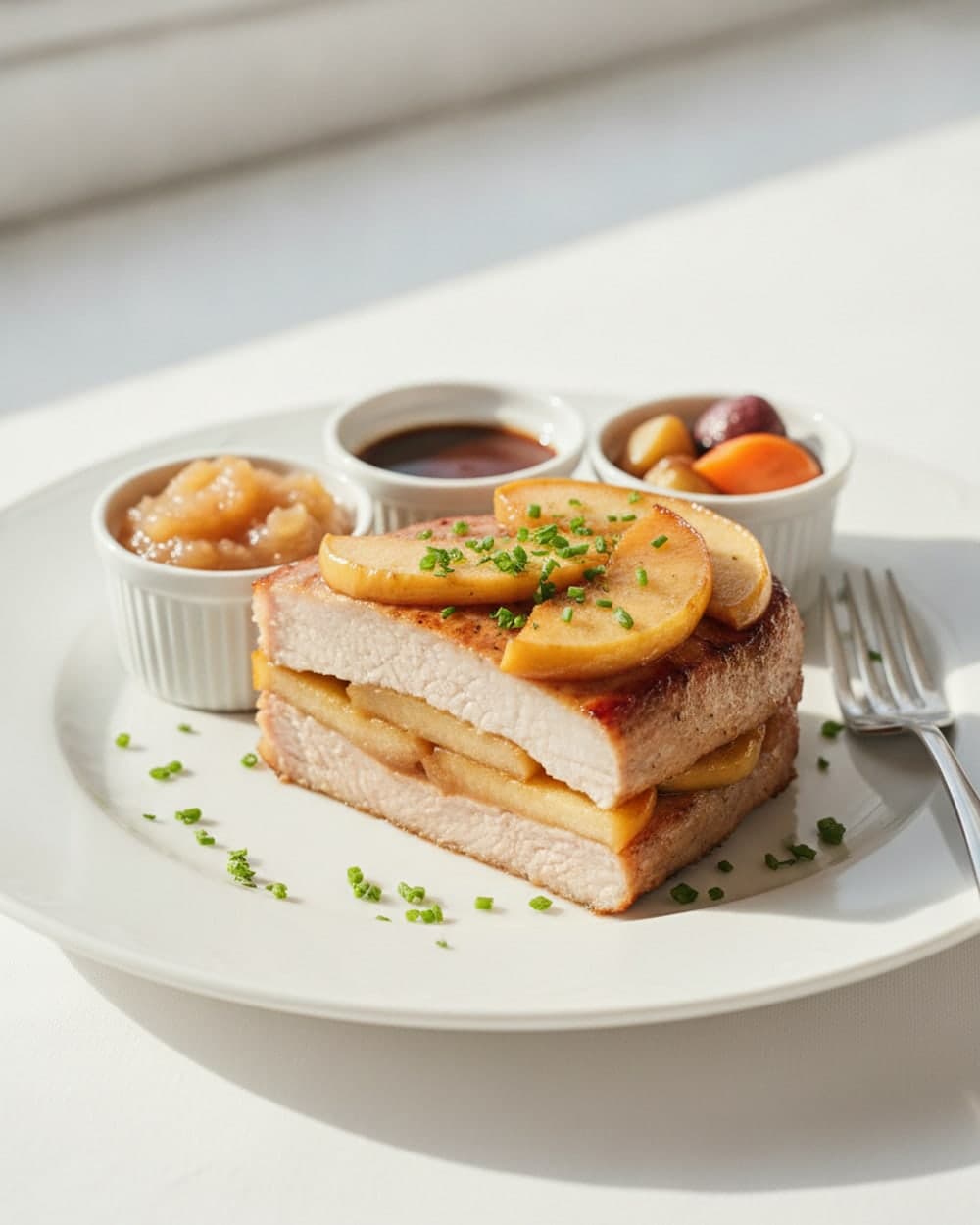 Pork Chops Apples