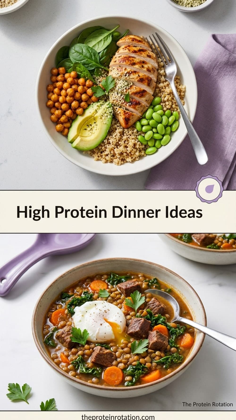High Protein Dinner Ideas
