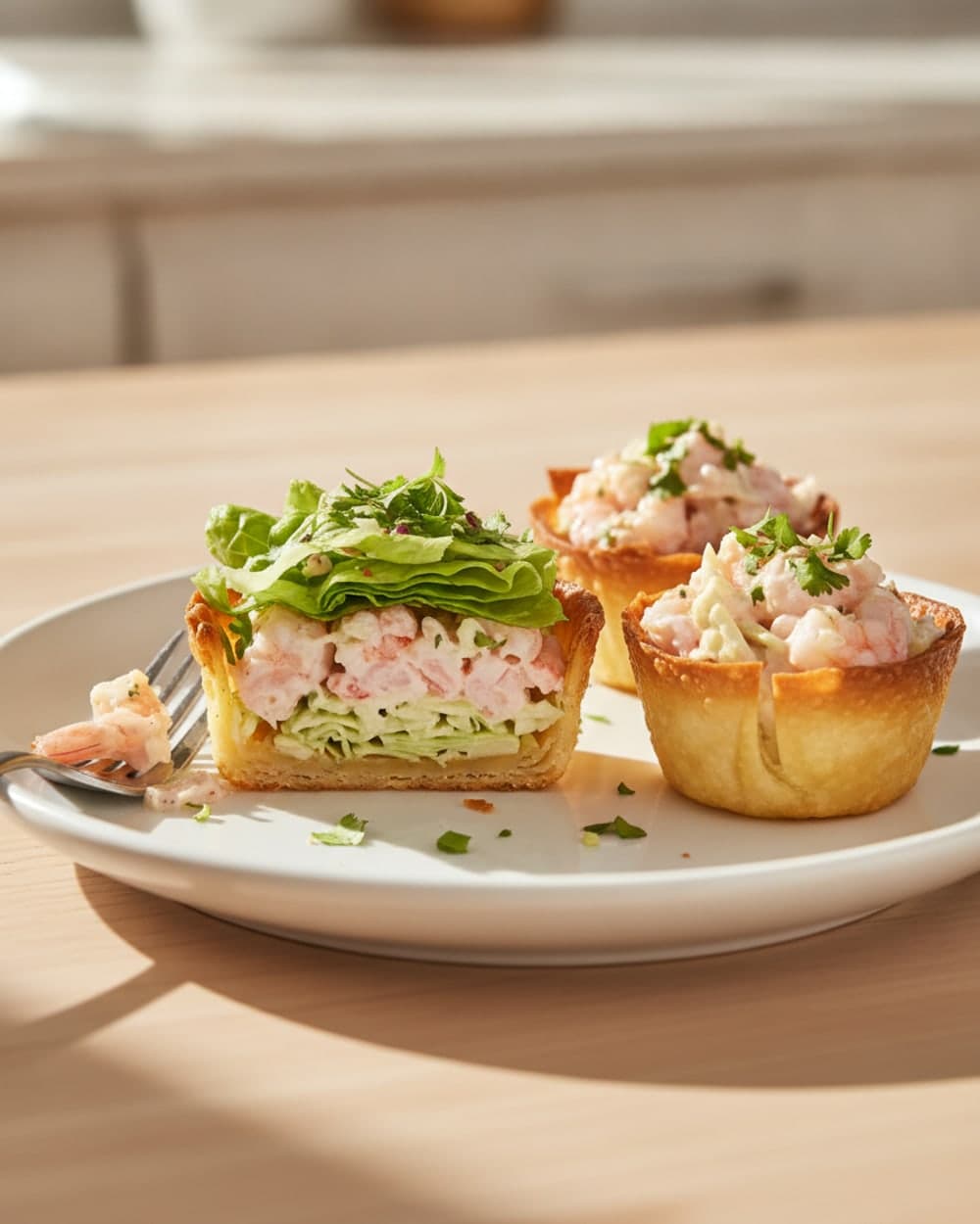 Shrimp Slaw Cups