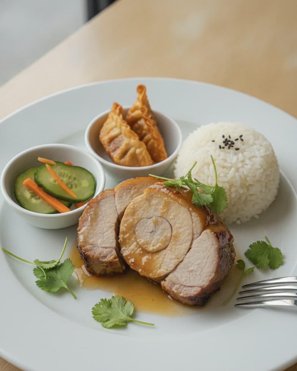 Pork Tenderloin Bento