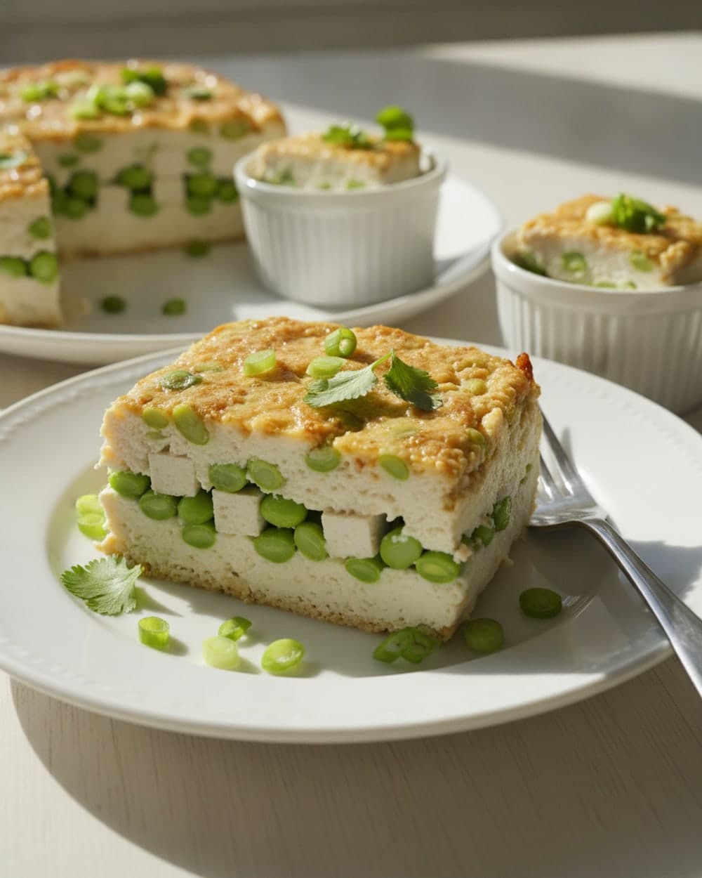 Tofu Edamame Salad