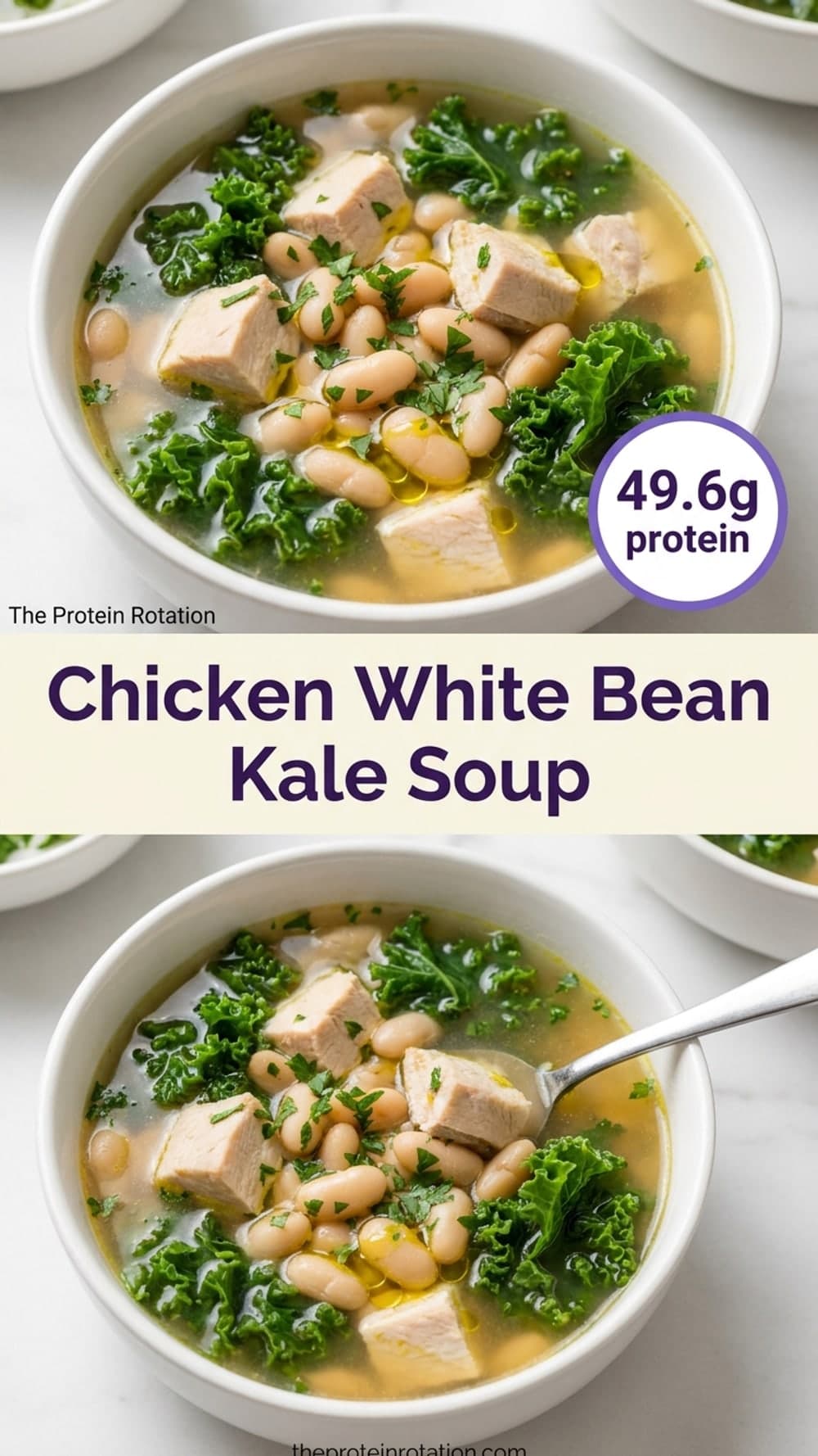 Chicken White Bean Kale Soup