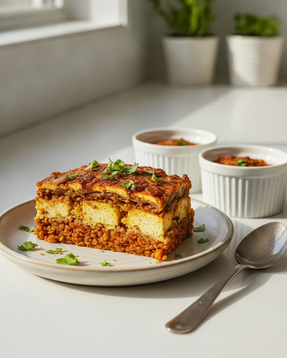 Paneer Red Lentil Dal