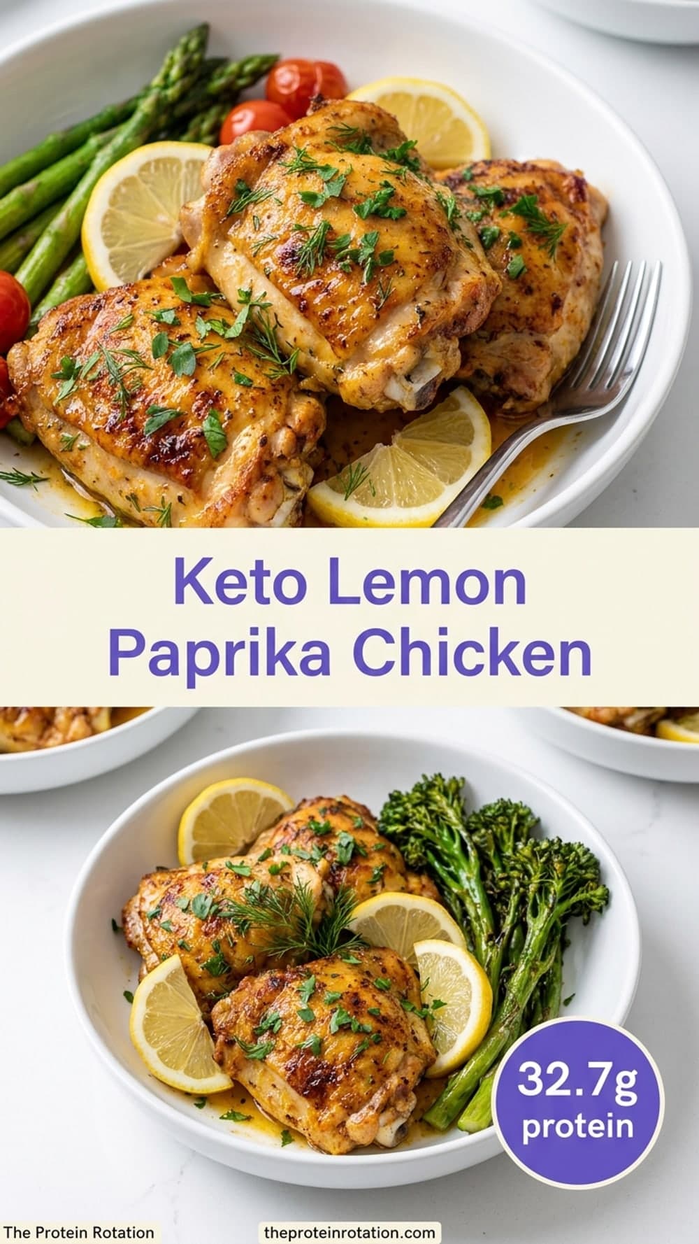 Keto Lemon Paprika Chicken