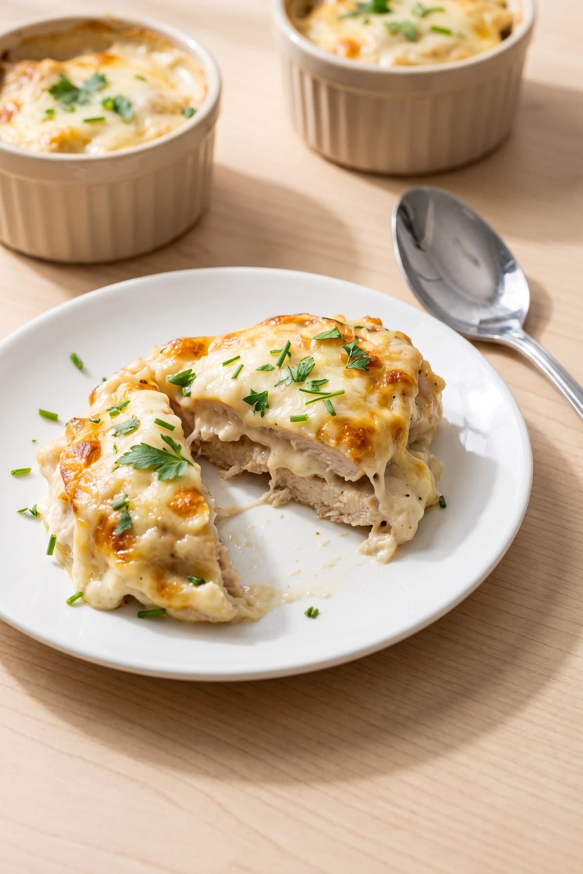 Keto Diet Recipes: Creamy Garlic Chicken Skillet