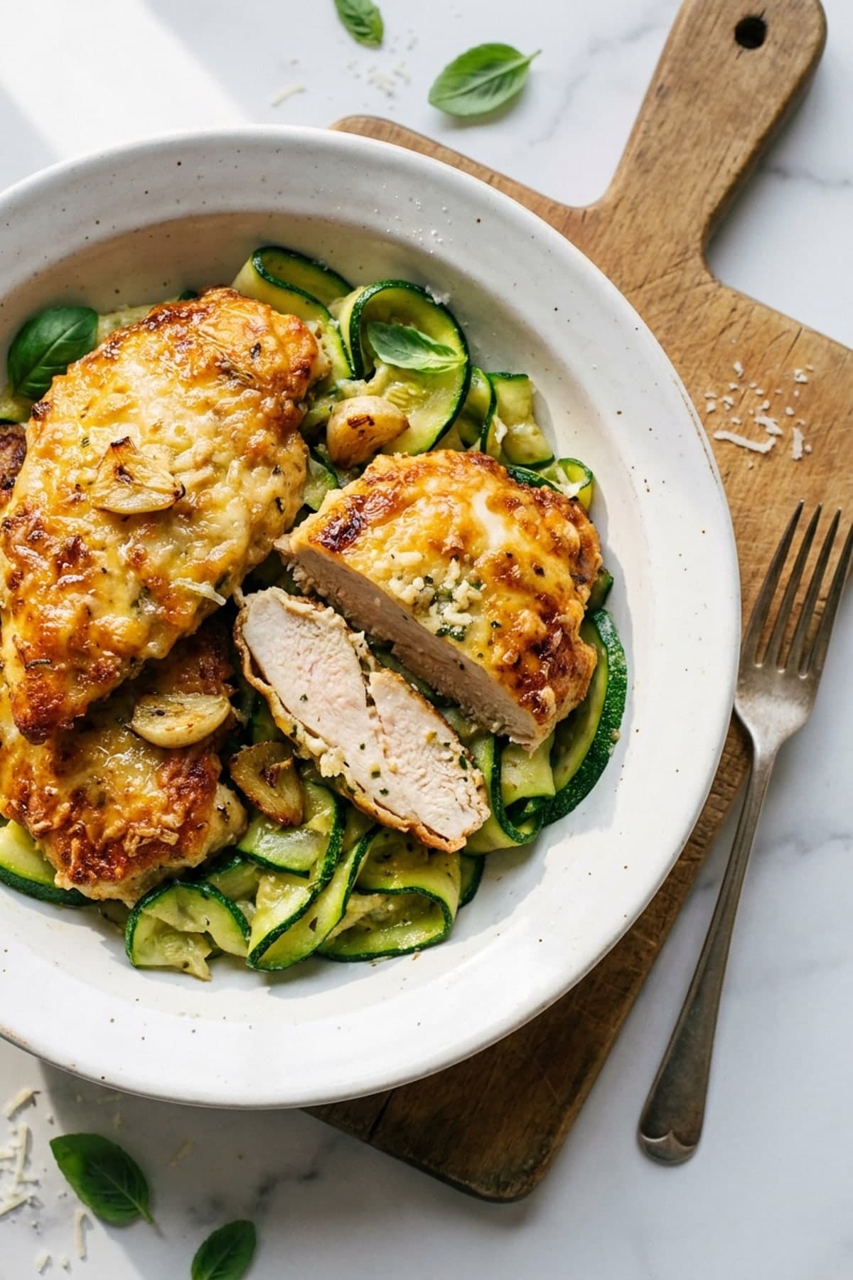 Keto Chicken Recipes: Make the Garlic Parmesan Skillet First