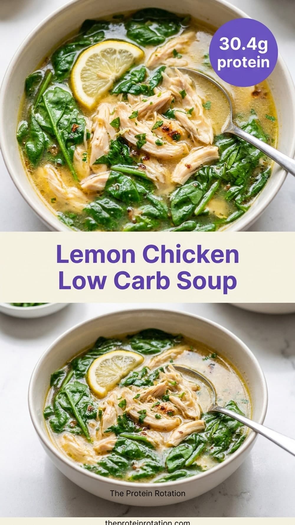 Lemon Chicken Low Carb Soup