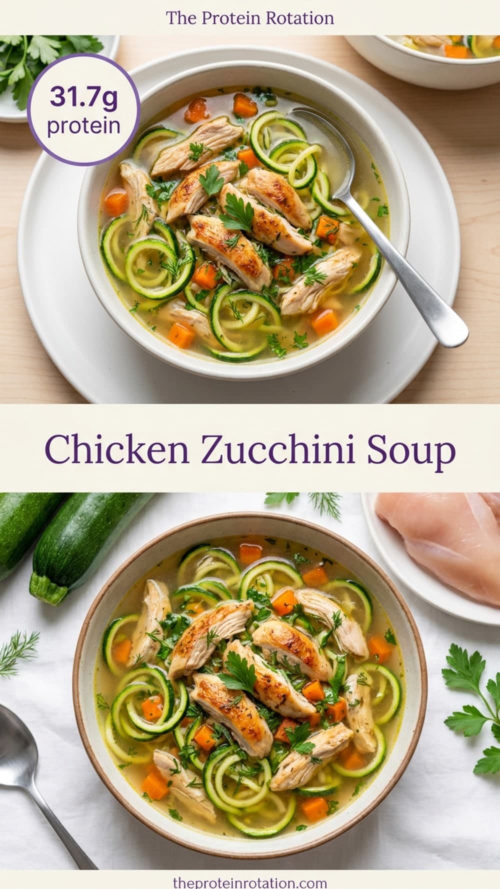 Chicken Zucchini Soup