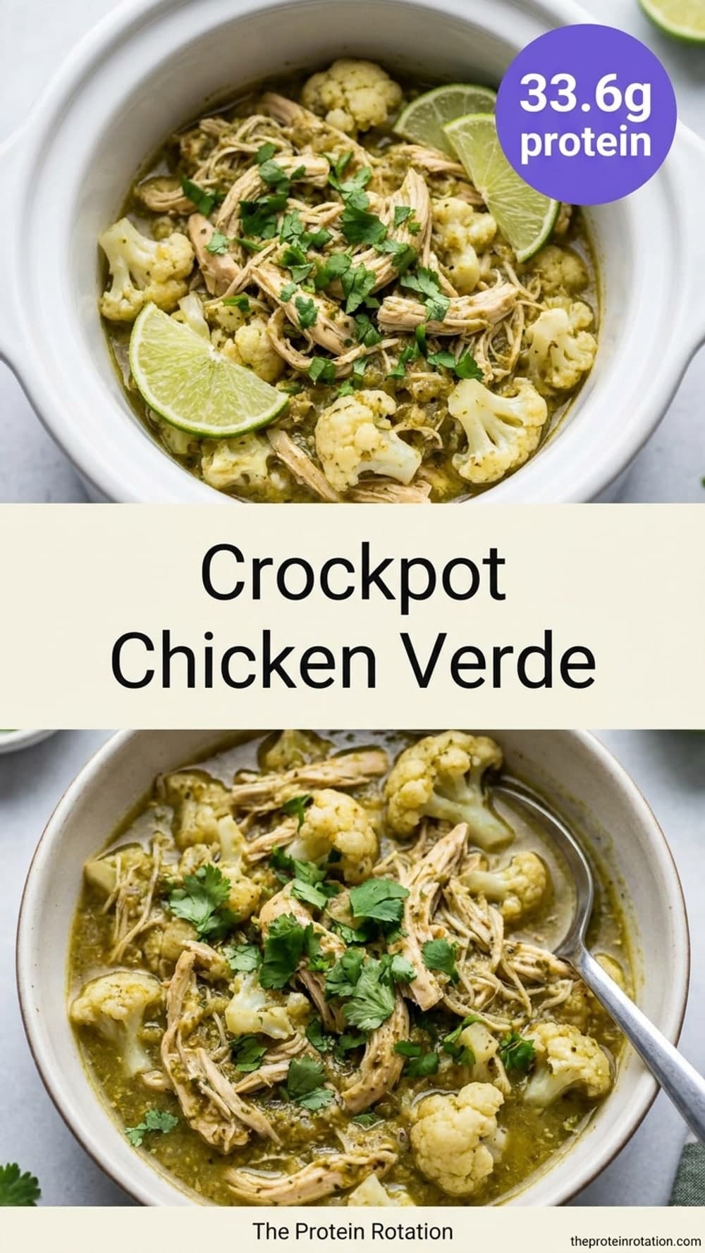 Crockpot Chicken Verde