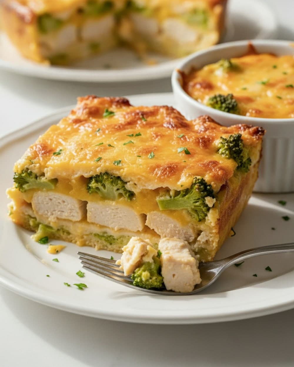 Chicken Broccoli Cheddar Bake