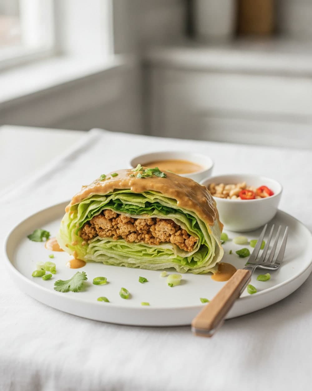 Turkey Lettuce Wrap Bowls