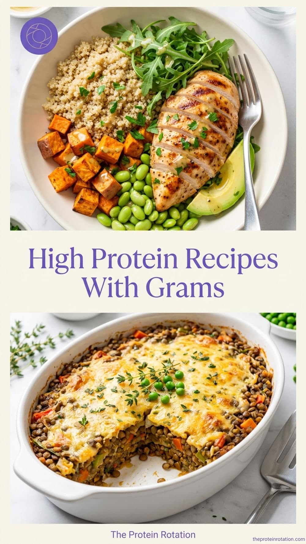 High Protein Recipes With Grams