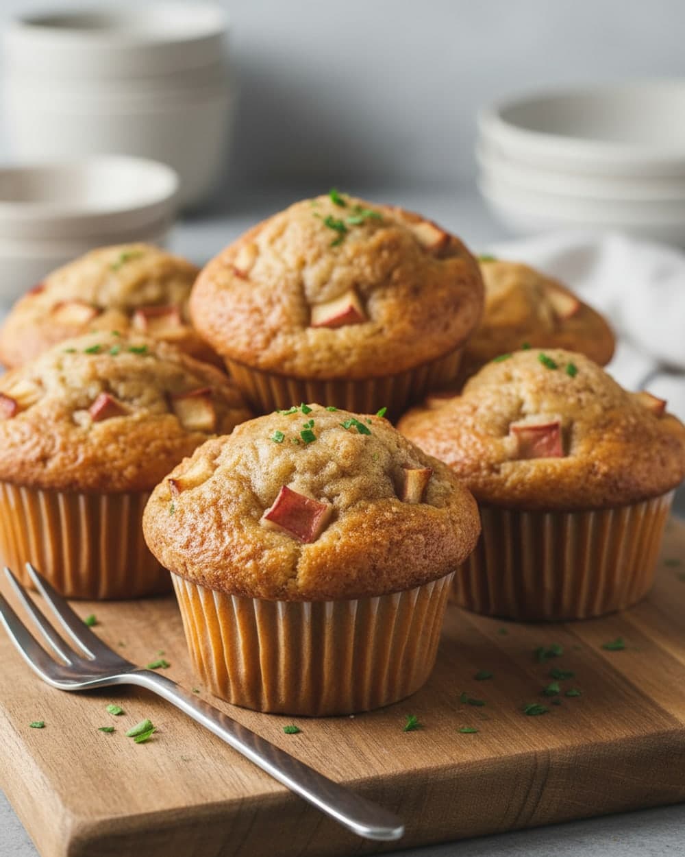 Apple Cinnamon Streusel Muffins