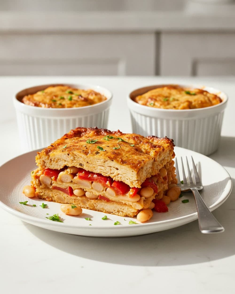 Greek Chicken Beans