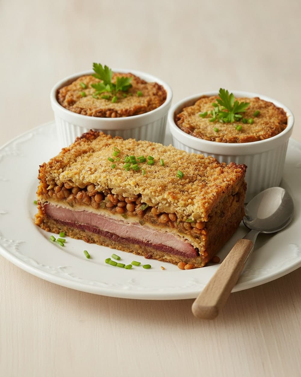 Smoky Pork Lentils