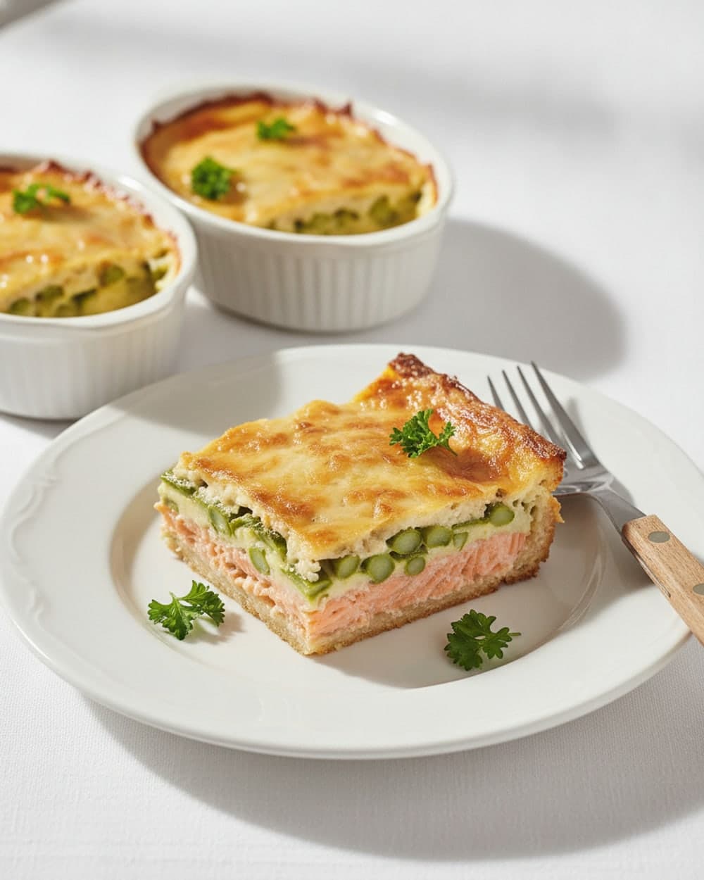 Salmon Asparagus Tray