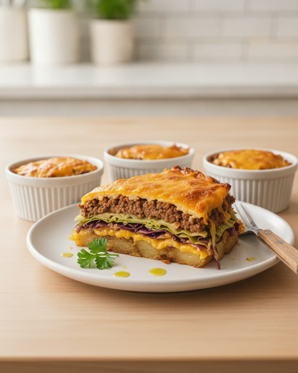 Cheeseburger Cabbage Skillet