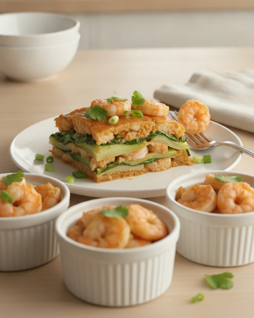 Ginger Shrimp Bok Choy