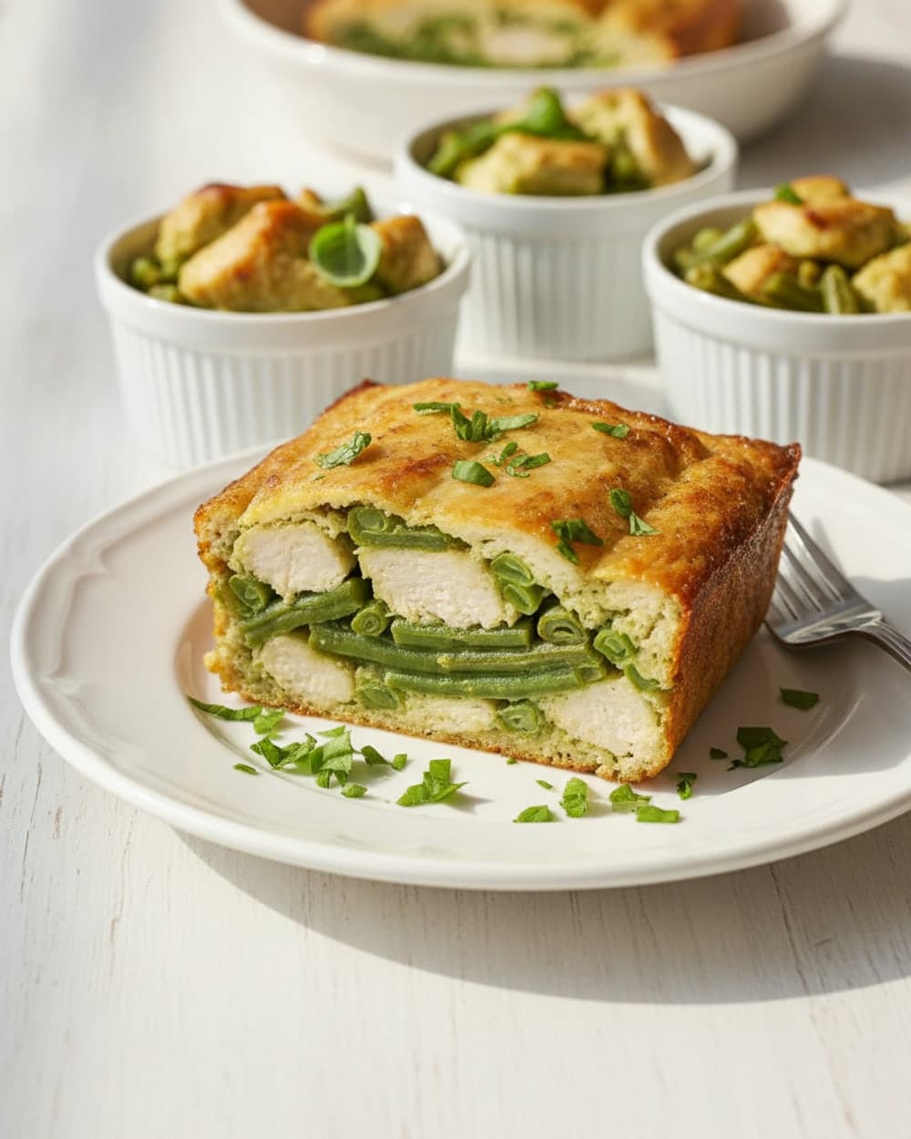 Pesto Chicken Green Beans