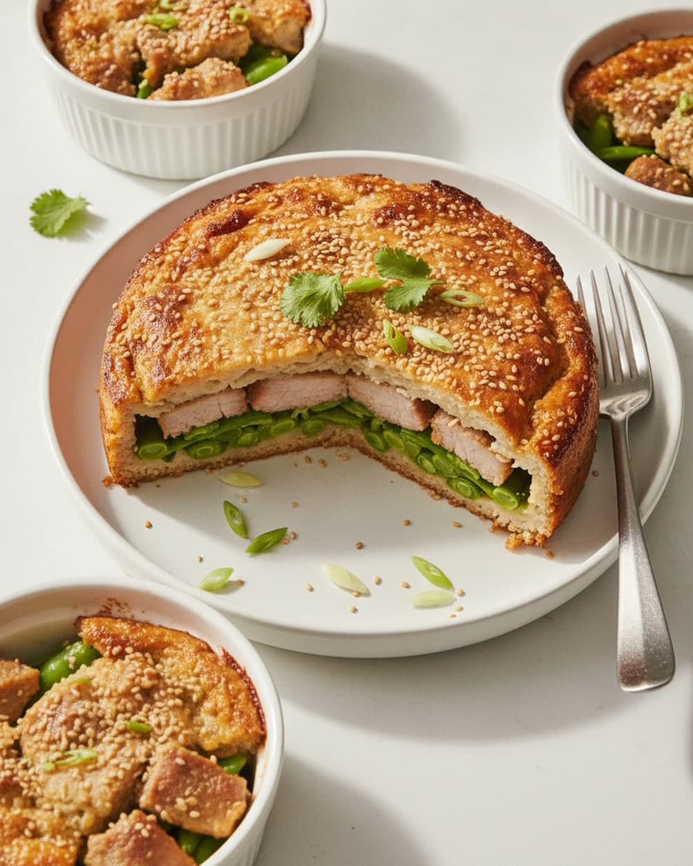 Sesame Pork Snap Peas