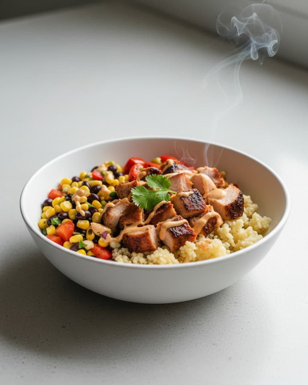Chipotle Turkey Cauliflower Bowls