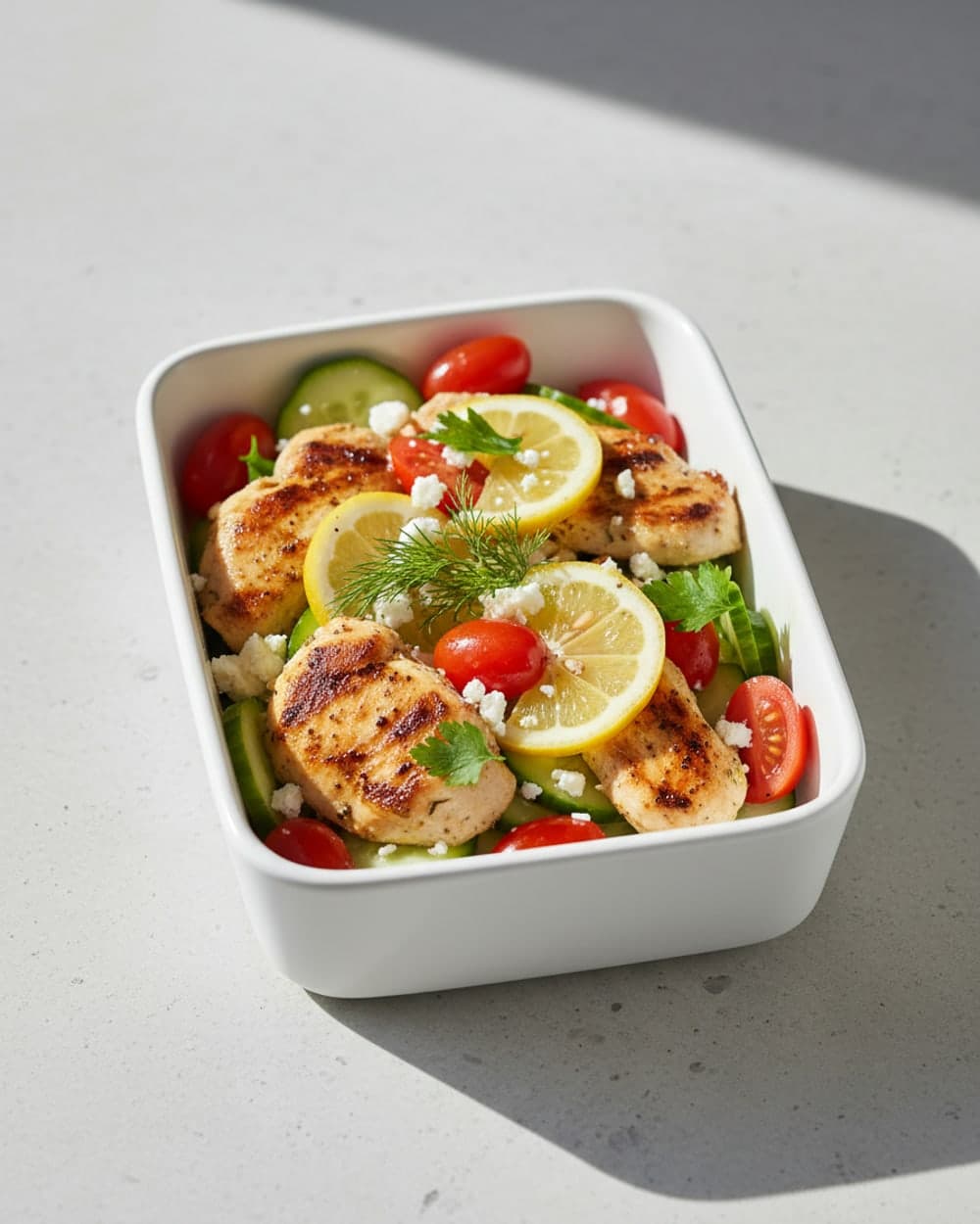 Greek Chicken Meal Boxes