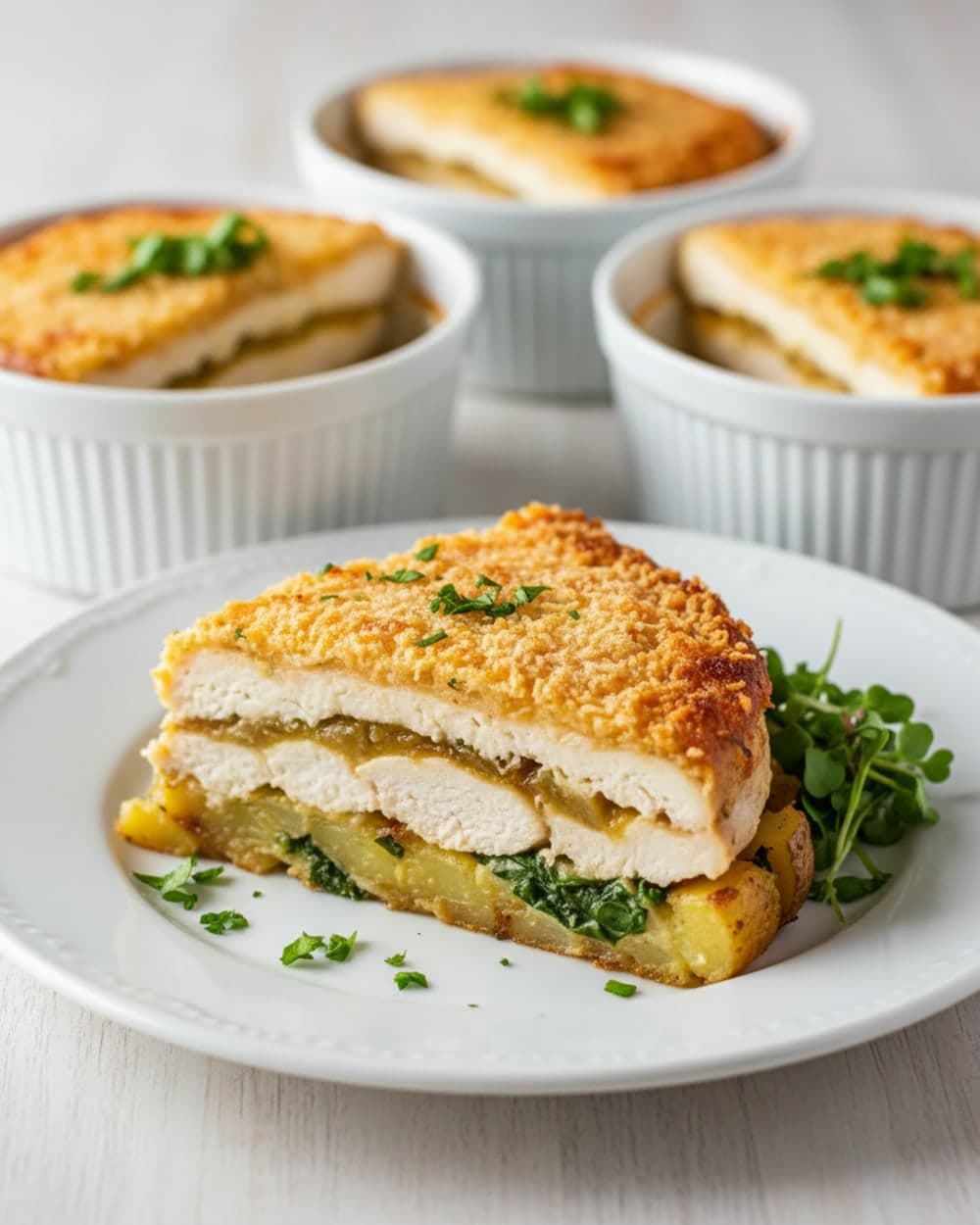 Garlic Parmesan Chicken Skillet