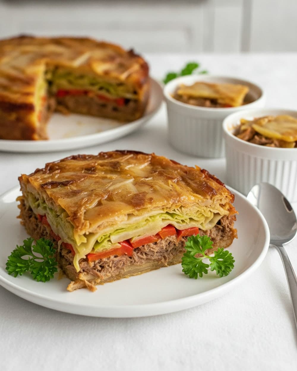 Beef Cabbage Pepper Skillet
