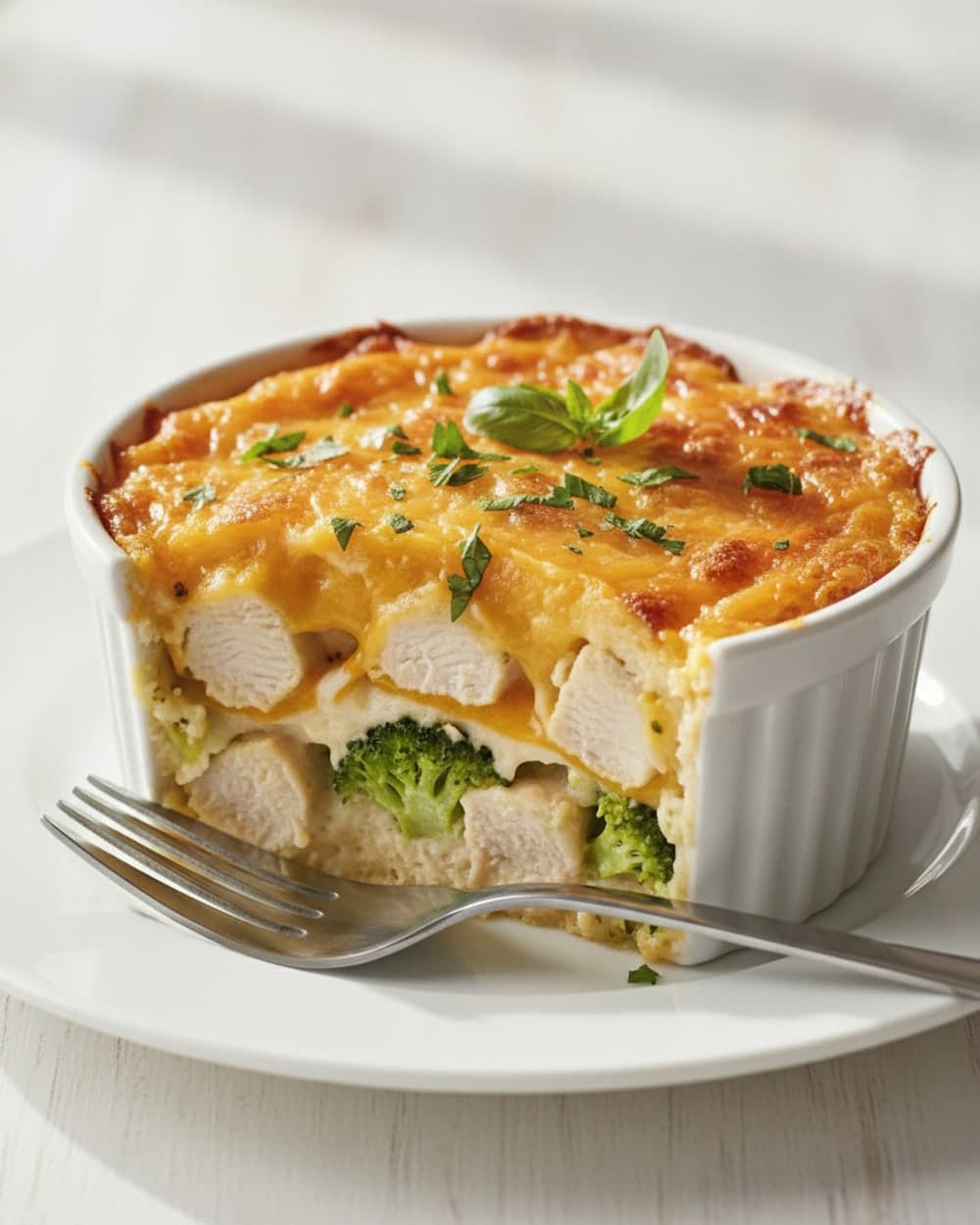 Chicken Broccoli Cheddar Bake