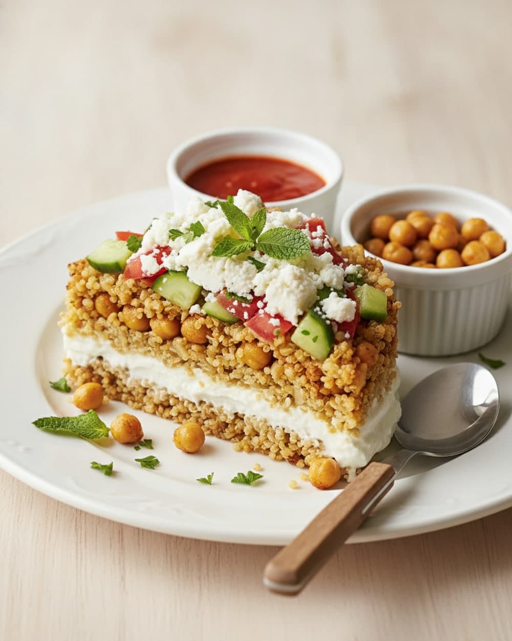 Greek Yogurt Chickpea Grain Bowl
