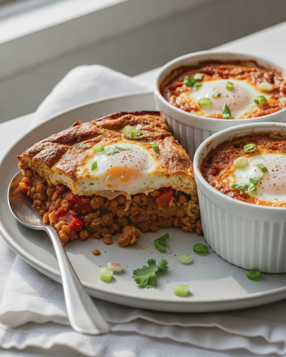 Red Lentil Shakshuka Pair