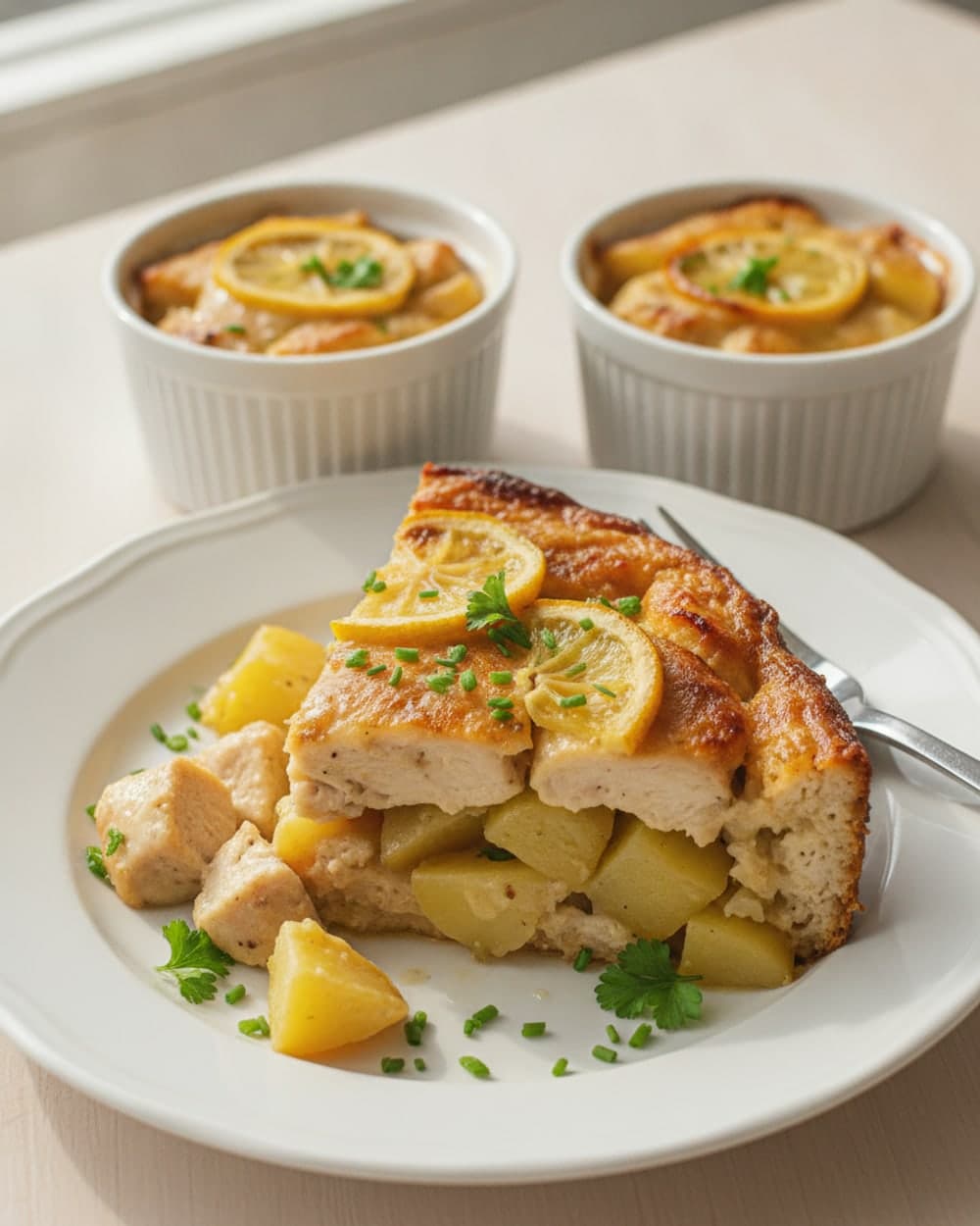 Lemon Butter Chicken Skillet