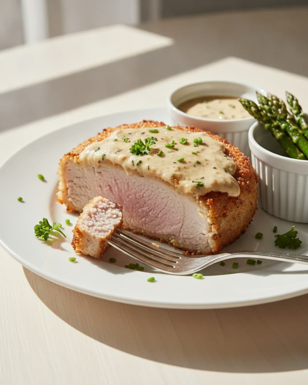 Garlic Parmesan Pork Chops