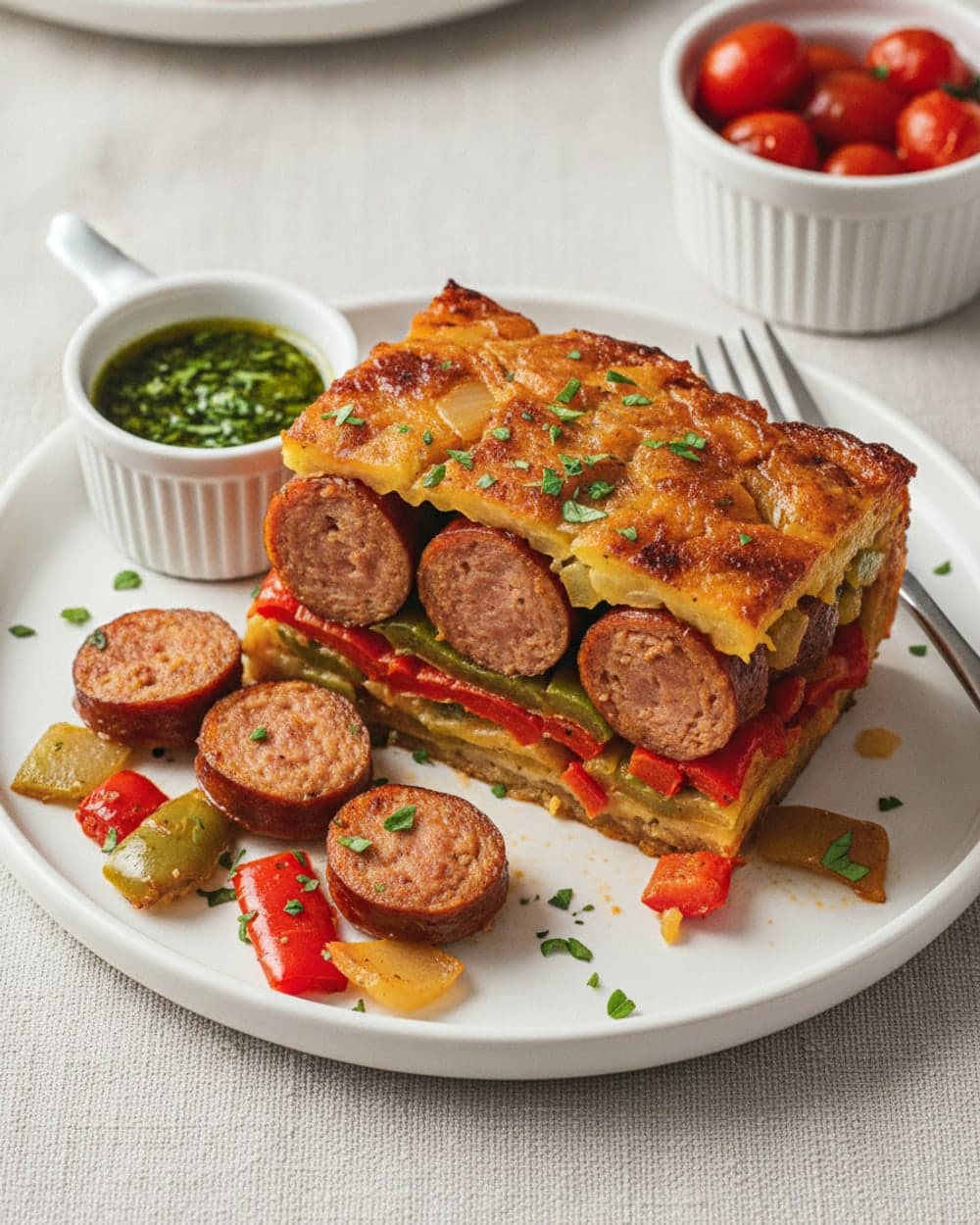 Sausage Pepper Sheet Pan