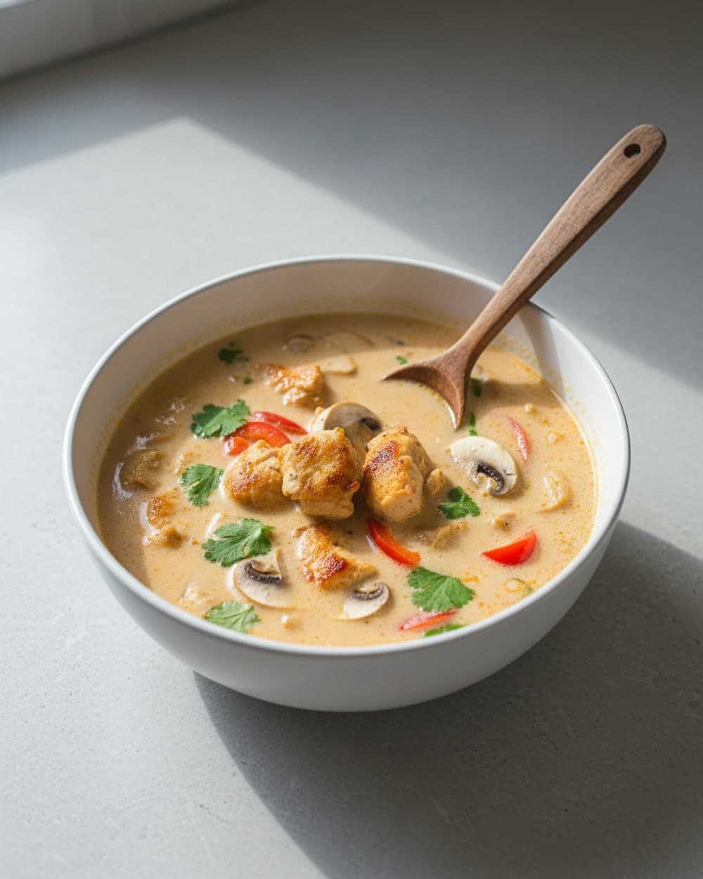 Thai Coconut Chicken Soup
