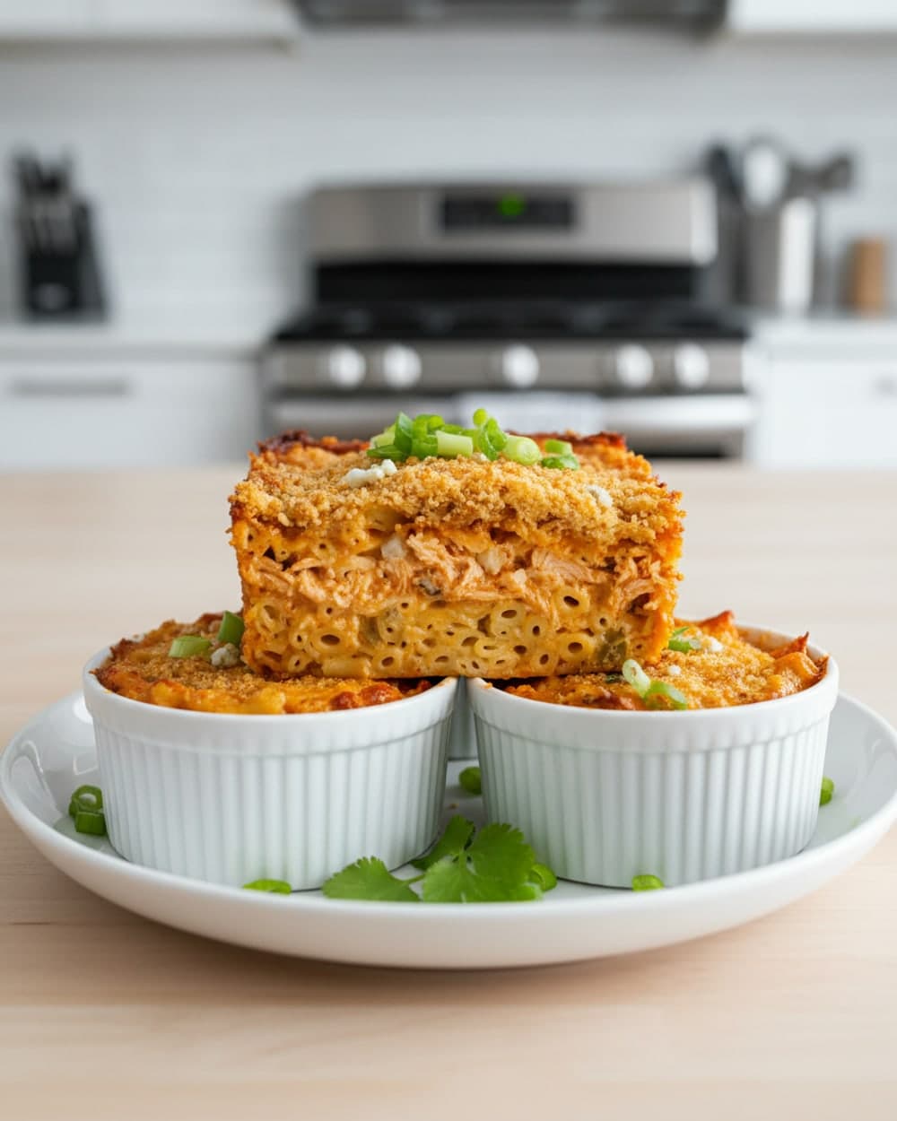 Buffalo Chicken Casserole