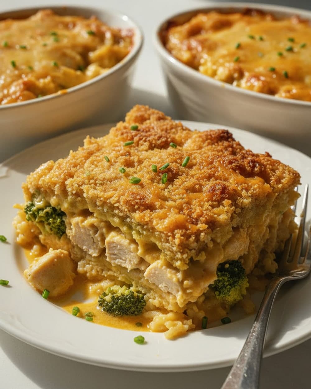 Chicken Broccoli Cheddar Bake