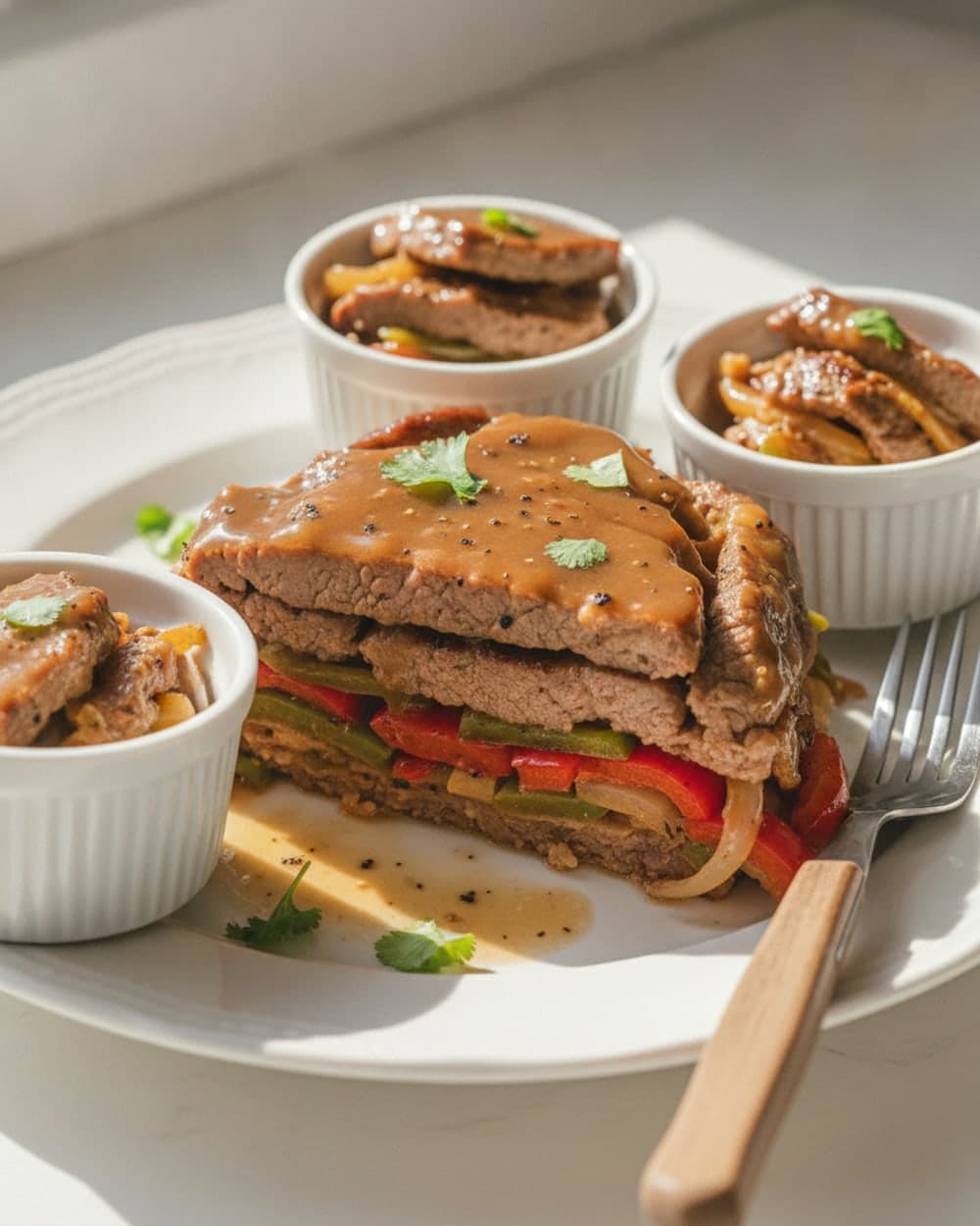 Beef Pepper Skillet