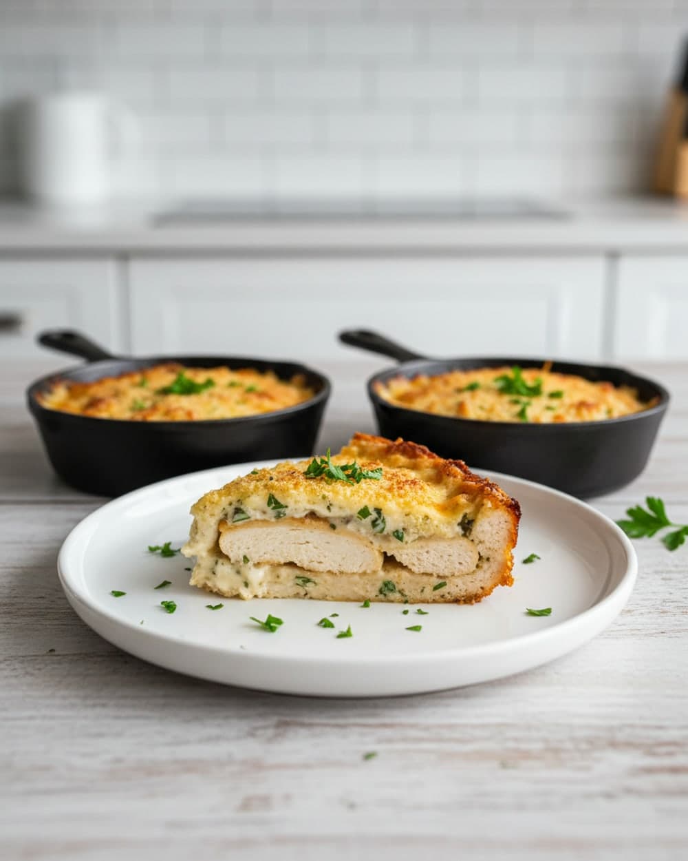 Garlic Parmesan Chicken Skillet
