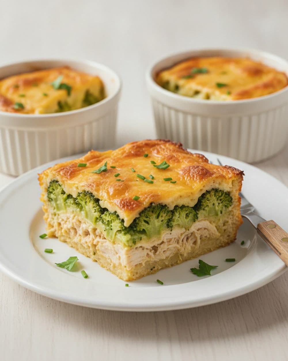 Chicken Broccoli Cheddar Bake