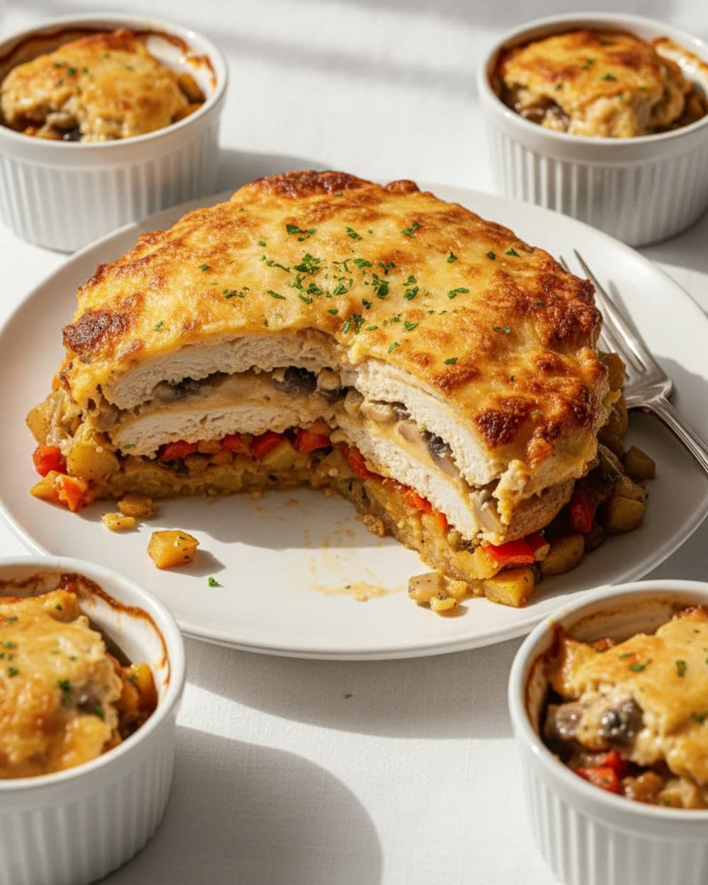 Chicken Skillet Quartet