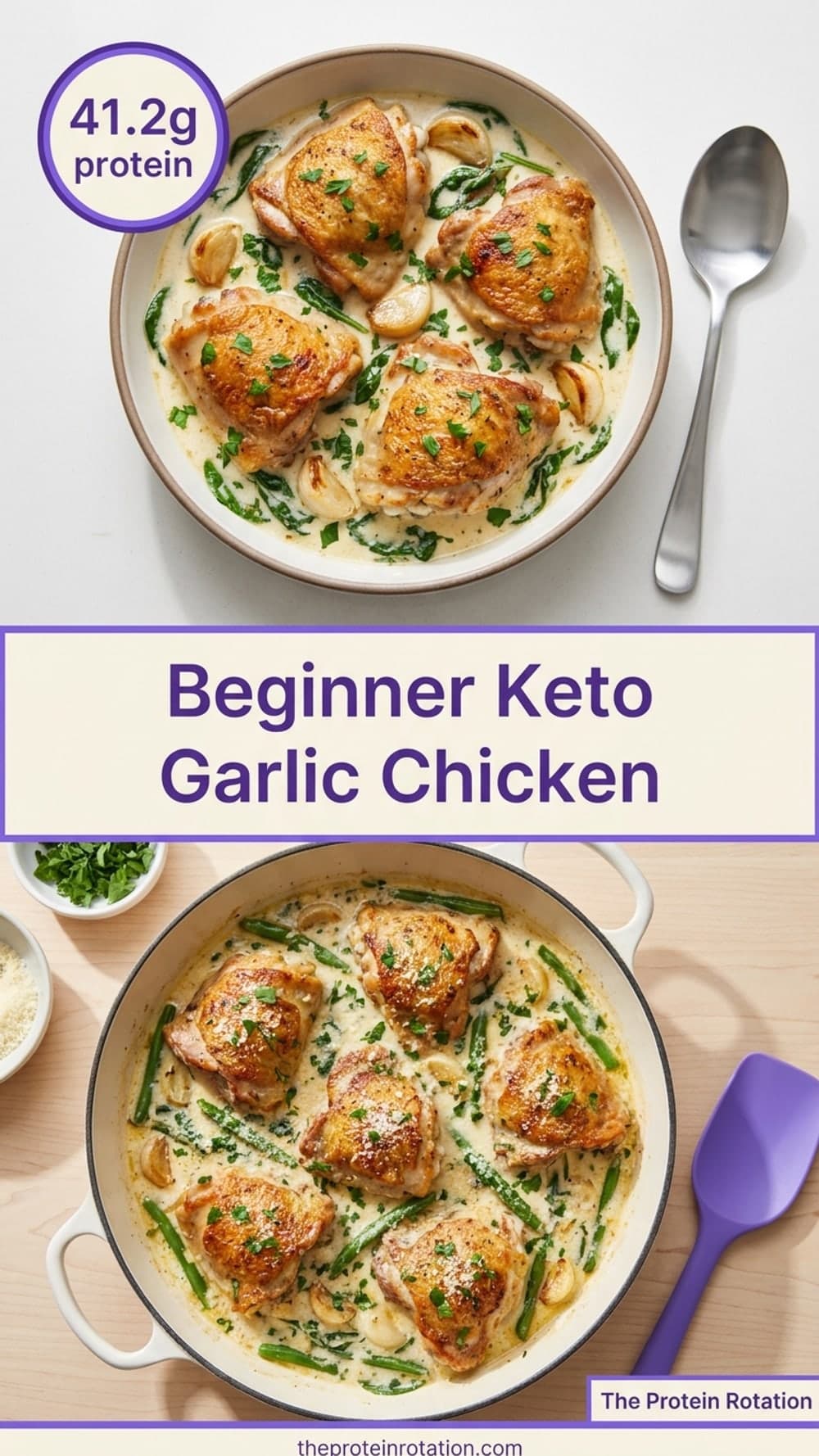 Beginner Keto Garlic Chicken