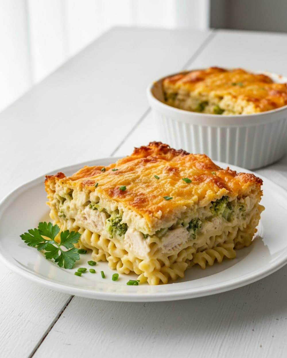 Chicken Broccoli Cheddar Casserole
