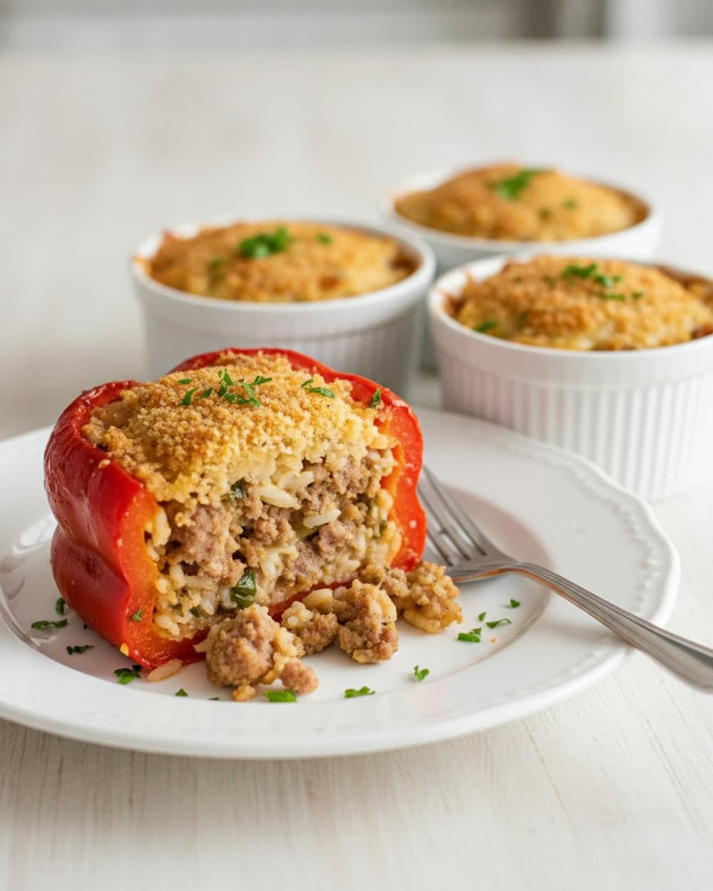 Italian Sausage Stuffed Peppers